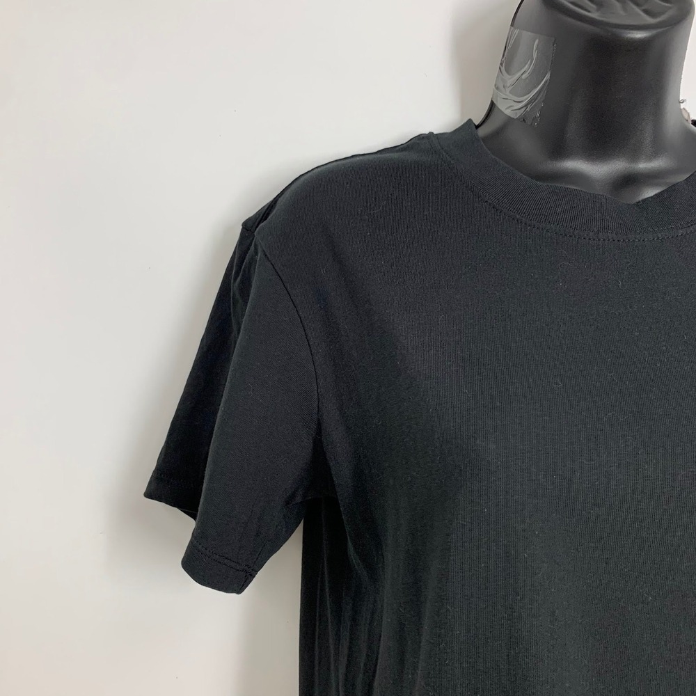 Madewell‎ Women's Tee Dress Black Cotton Short Sleeve T Shirt Dress Size XS - Picture 3 of 14